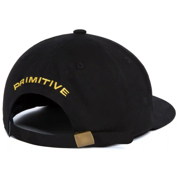 Primitive Skateboarding Men's Legend Dragon Embroidered Strapback Black Hat Cap - Picture 2 of 2